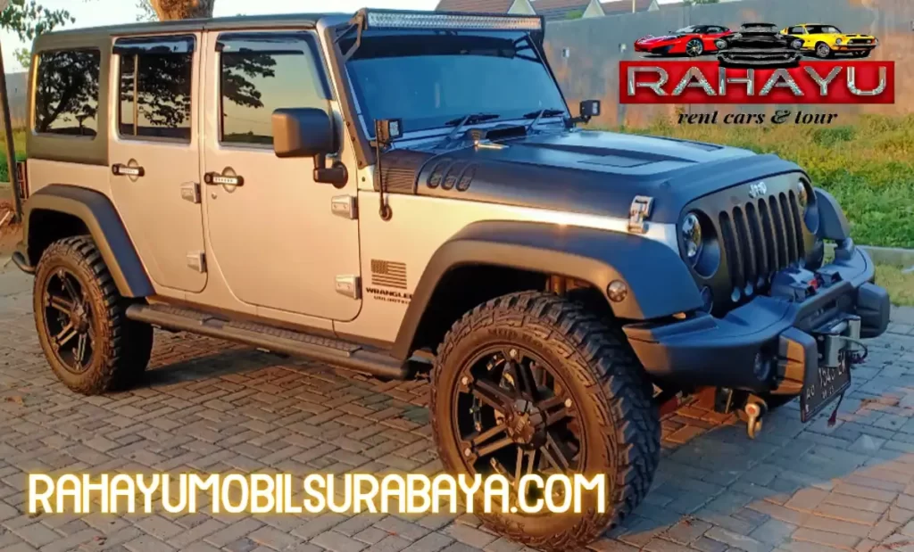 sewa jeep mewah rubicon surabaya malang