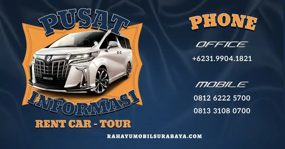 informasi sewa mobil tour wisata