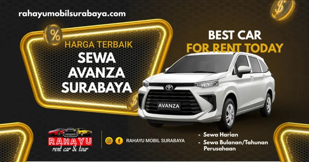 sewa mobil avanza surabaya